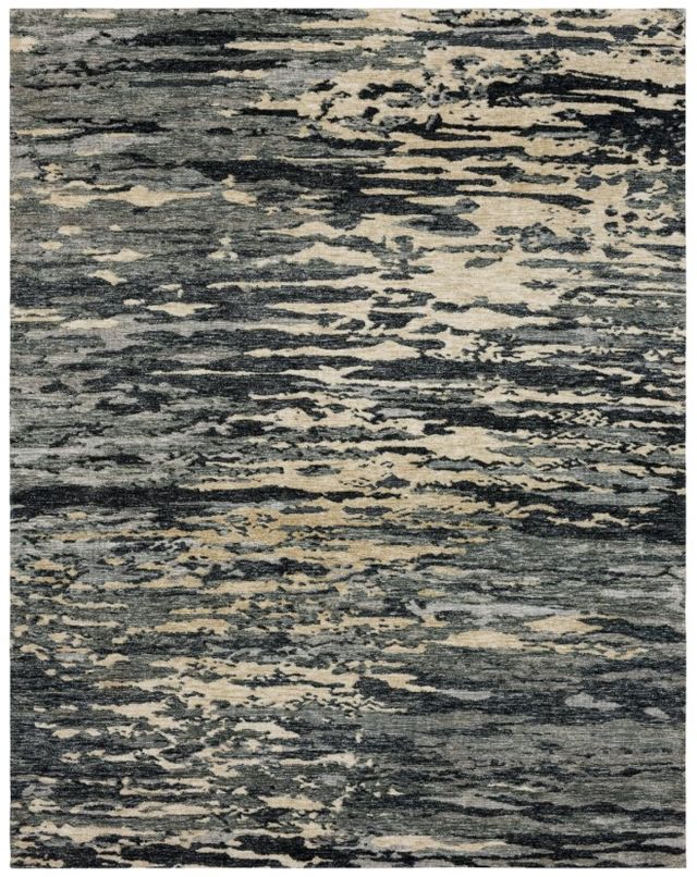 Karastan® Bowen By Drew & Jonathan Home Huron Charcoal 5'x8' Area Rug-0