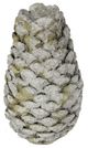 A & B Home Gray Pinecone Tealight Candle Holder-0