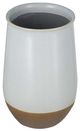 A & B Home White Ceramic Flower Vase-1
