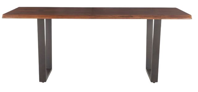 Home Trends & Design Loft Walnut Dining Table-1