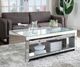 ACME Furniture Noralie Glass Faux Diamonds/Mirrored Coffee Table-4