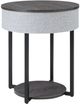 Signature Design by Ashley® Sethlen Gray Side Table with Black Base-0