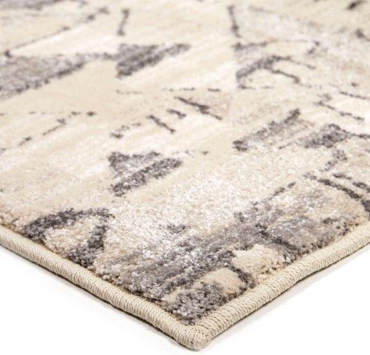 Orian Illusions Beckett Soft White 5'x8' Area Rug-2