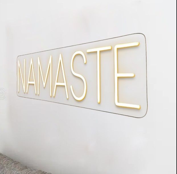 Classy Living Enlightened Namaste Neon Sign-3