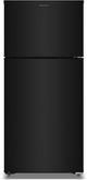 Amana® 28" 14.32 Cu. Ft. Black Top Freezer Refrigerator with a Large Crisper Drawer-0