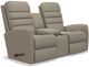 La-Z-Boy® Forum Grey Wall Reclining Loveseat with Console-0