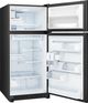 Frigidaire Gallery® 20.5 Cu. Ft. Top Freezer Refrigerator-Ebony Black-3