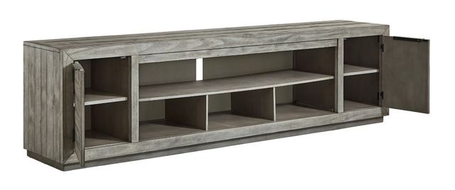 Signature Design by Ashley® Naydell Weathered Light Gray 92" TV Stand-2