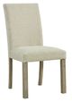 Elements International Oak Lawn Cream/Gray Upholstered Side Chair Set-0