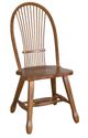 Liberty Furniture Treasures Rustic Oak Bow Back Dining Side Chair-0