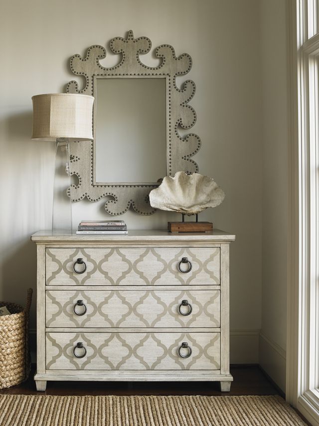 Lexington Home Oyster Bay Brookhaven Gray Hall Chest-2