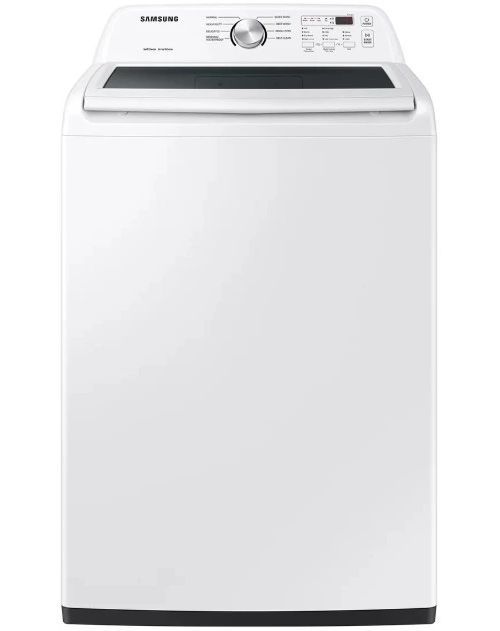 Samsung 4.4 Cu. Ft. White ActiveWave™ Agitator Top Load Washer-0