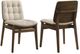 Coaster® Redbridge 2-Piece Cream/Walnut Dining Side Chair Set-0
