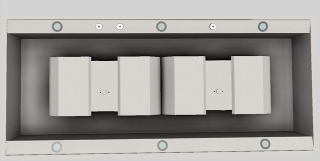 Vent-A-Hood® 60" Stainless Steel Contemporary Island Range Hood-2
