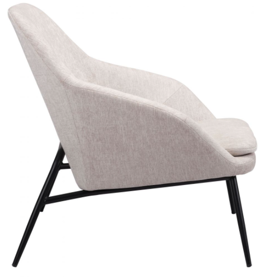Zuo® Modern Manuel Beige Accent Chair-2