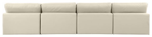 Meridian Furniture Comfy 4-Piece Cream 156" Modular Sectional-2