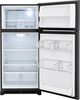 Frigidaire Gallery® 18 Cu. Ft. Top Freezer Refrigerator-Black Stainless Steel-4