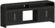 Elements International Ridgemont Black with Grain 82" TV Console without Fireplace Insert-0