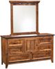 Horizon Home® Urban Rustic 5-Piece Brown Queen Bedroom Set-2