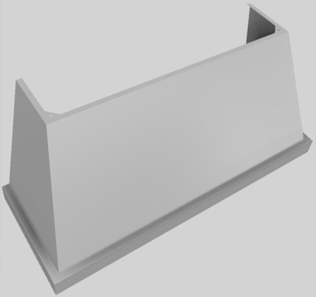 Vent-A-Hood® Designer Series 66" Stainless Steel Wall Mounted Range Hood-1