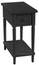 John Thomas Furniture® Destinations Black Narrow Side Table-0