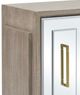 Bassett Mirror Lansing Cerused Gray Oak/White Server-2