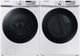 Samsung White Front Load Washer & Gas Dryer Laundry Pair-0