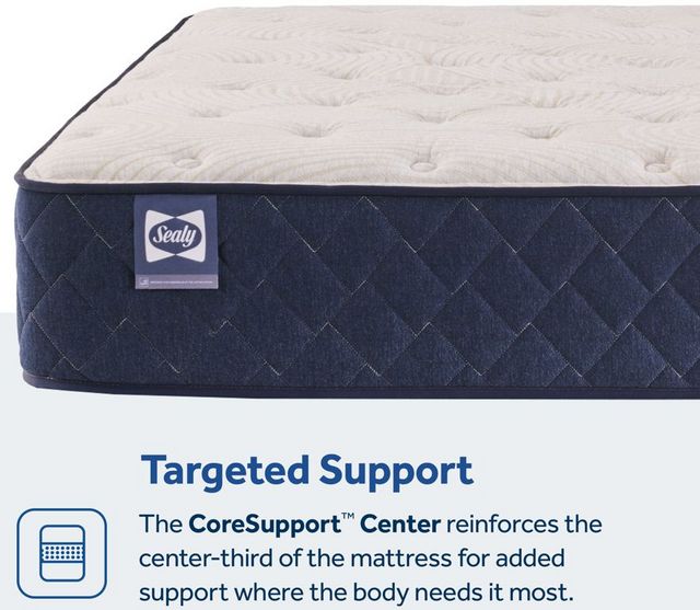 Sealy® Desert Rose 12.5" Wrapped Coil Soft Tight Top Queen Mattress-6