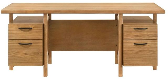 Coaster® Roldan Light Ash Computer Desk with File Drawer-3