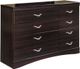 Signature Design by Ashley® Zanbury 2-Piece Merlot Queen Panel Bed Set-2