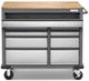 Gladiator® 41" Hammered Granite 9-Drawer Mobile Tool Workbench-2