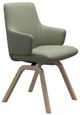Stressless® by Ekornes® Customizable Laurel Large Low Back Dining Arm Chair with Slanted Legs-0