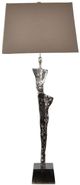 Crestview Collection Giacometti Beige/Black Sculptural Buffet Lamp-0