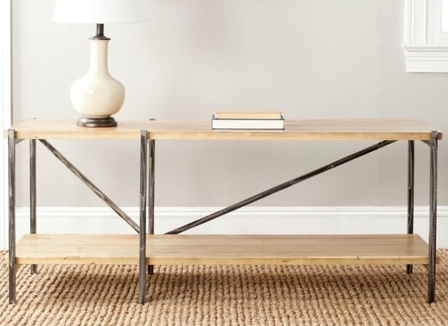Safavieh Theodore Natural Media Console-1