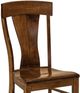 Urban Collections by Yutzy Woodworking Ramsey Brown Office Side Chair-1