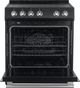 FORNO® Leonardo 30" Black Pro Style Electric Range-2