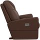 La-Z-Boy® Sparrow Chestnut Power Rocking Recliner with Headrest and Lumbar-2