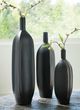 Signature Design by Ashley® Rhaveney Black 9.45" Vase-5
