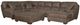Jackson Furniture Royce 4-Piece Taupe Right Side Facing U-Shape Chaise Sectional-0