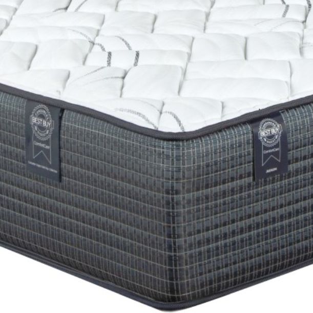 Restonic® Consumer Digest Best Buy Judson Wrapped Coil Firm Tight Top Queen Mattress-1