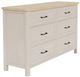 Riverside Furniture Glenndale Aged White/Wheat Dresser-0
