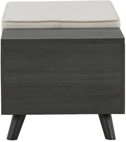 Signature Design by Ashley® Yarlow Gray/Linen Storage Bench-2