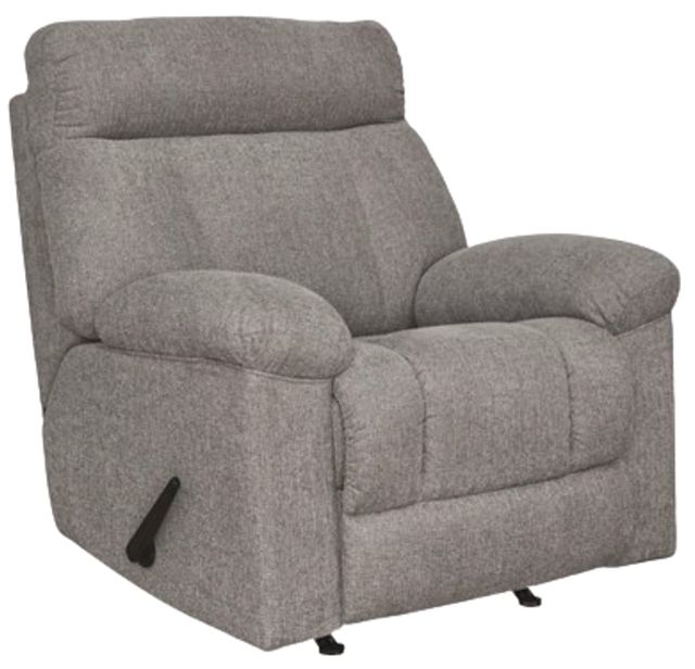 Signature Design by Ashley® Hoyne Park Smoke Manual Rocker Recliner-0