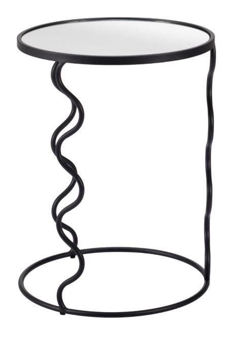 Zuo® Modern Bastia Black Side Table-1