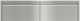 Wolf® 54" Stainless Steel Double Access Doors-1