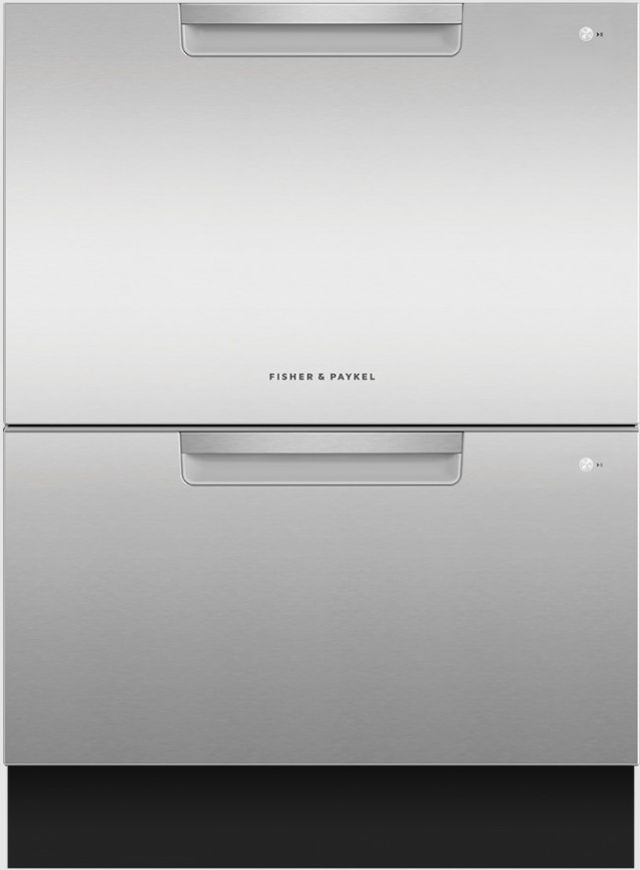 Fisher & Paykel Series 7 24” Stainless Steel Contemporary Double DishDrawer™ dishwasher-0