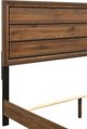 Bernards Kennedy Brown Queen Panel Bed-2