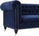 TOV Furniture Hanny Navy Velvet Sofa-3