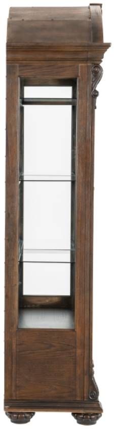 Homelegance® Bergen Dark Oak Curio-3