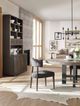 Hooker® Furniture Curata Edward Graphite/Mountain Modern Upholstered Dining Side Chair-4
